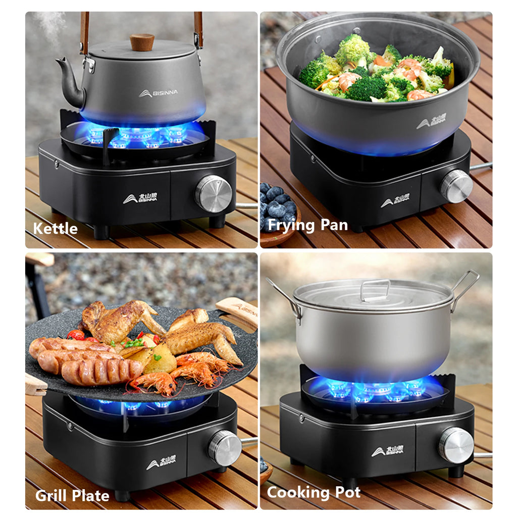 Vexaroa portable camping gas stove – product view 6