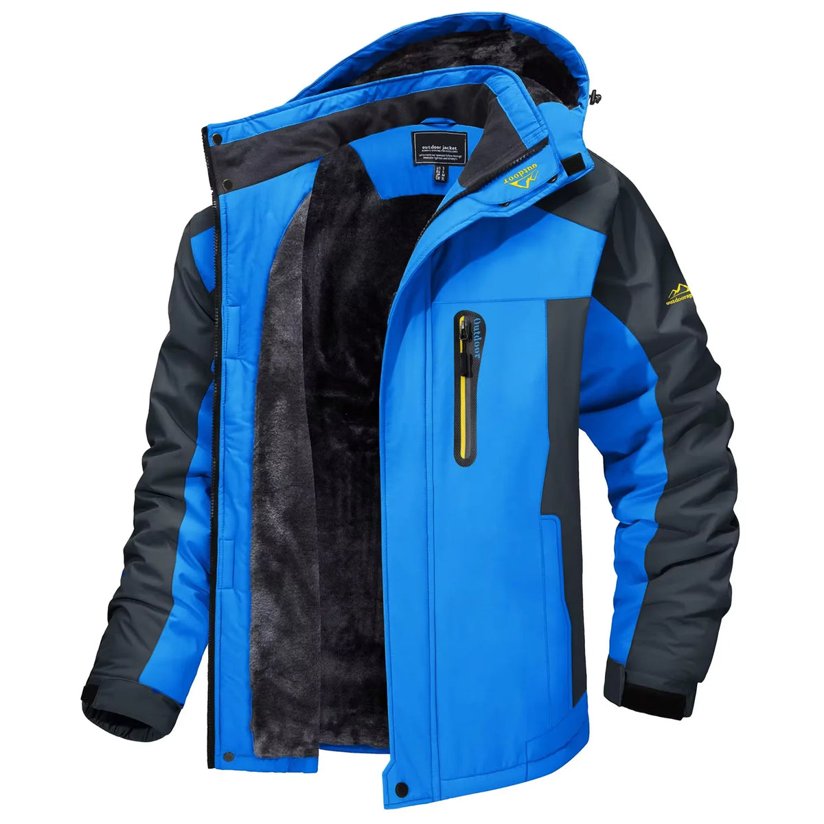 Vexaroa Men's Fleece-Lined Winter Parka
