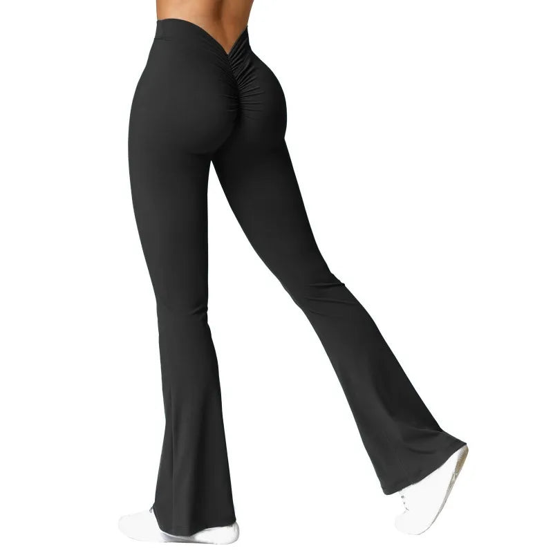 Vexaroa Micro Horn V-Back High-Waist Leggings
