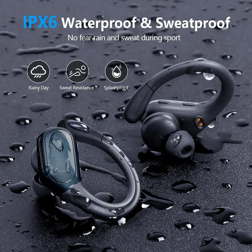 Vexaroa Bluetooth 5.3 wireless sports earphones with microphone