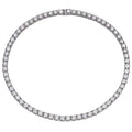 Vexaroa PT950 Platinum Moissanite Tennis Necklace - product image 5