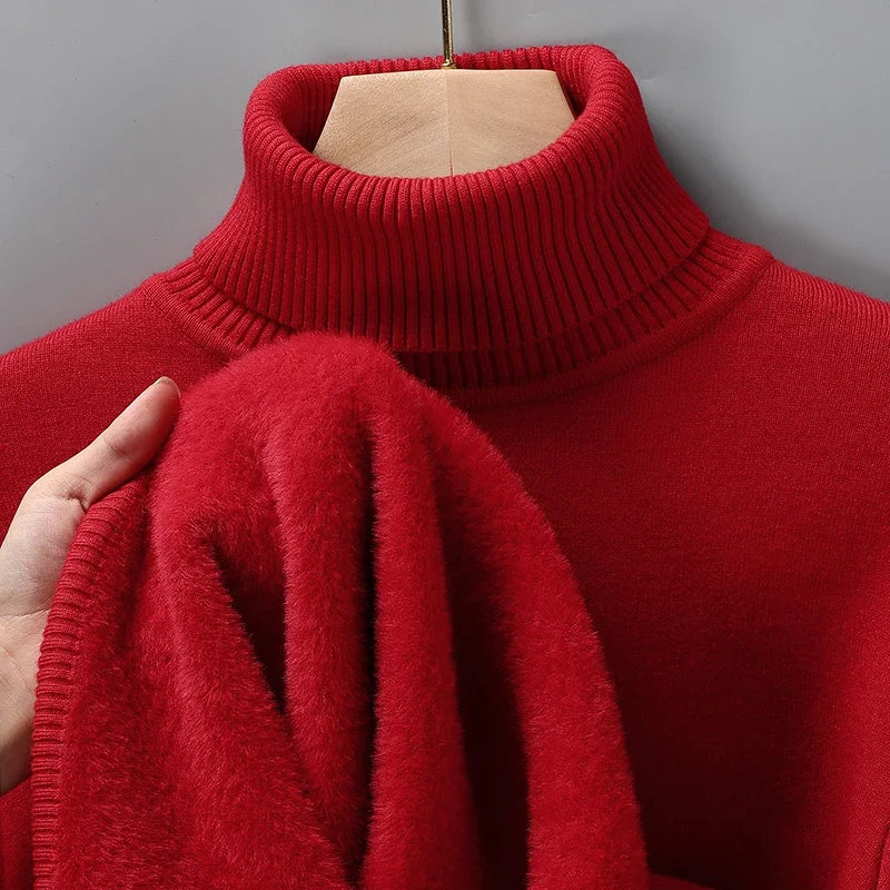 Vexaroa Men's Anti-Pilling Turtleneck Sweater — product image 14