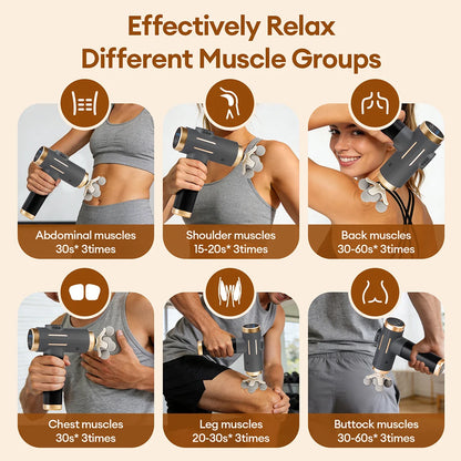 Vexaroa 11-in-1 Massage Gun 99-Level Fascia Body Muscle Relief