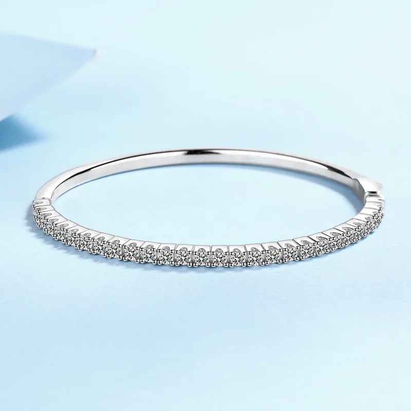 Moissanite Luxury Bracelet Women | Vexaro