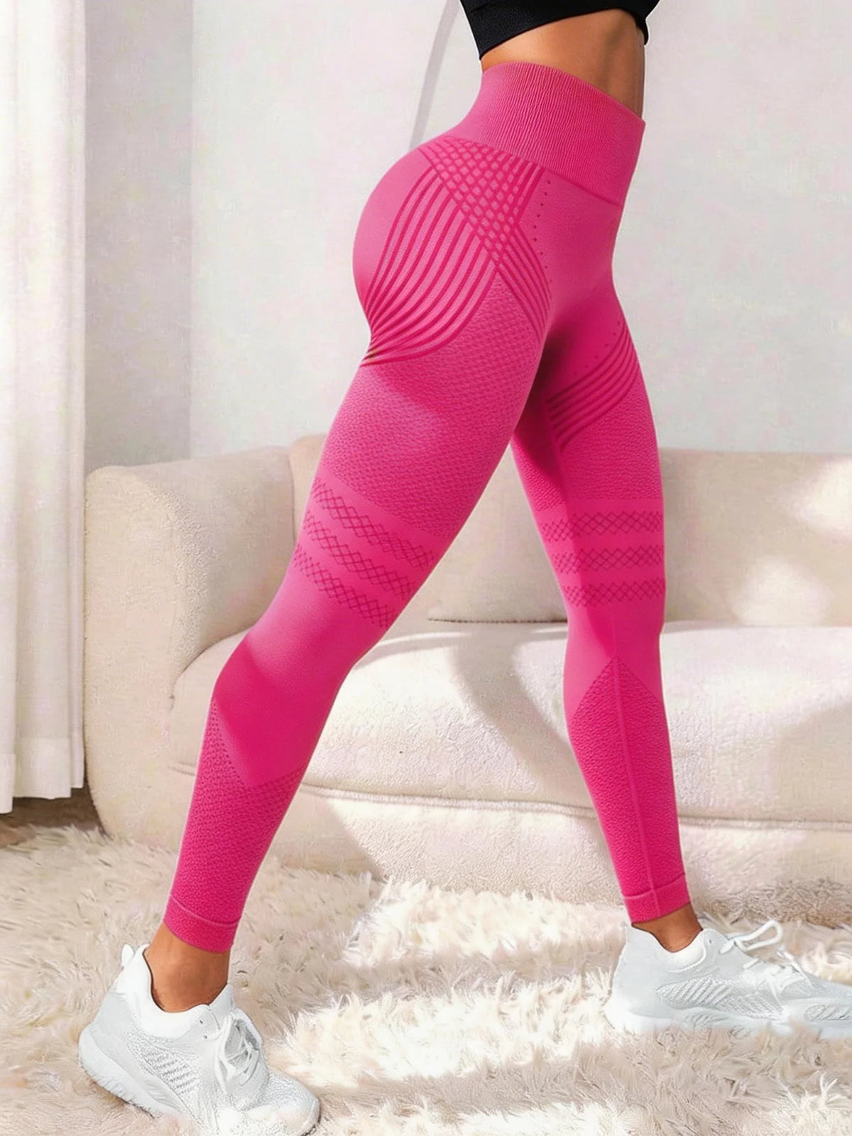 Vexaroa High Waist Butt Lift Anti-Cellulite Gym Leggings