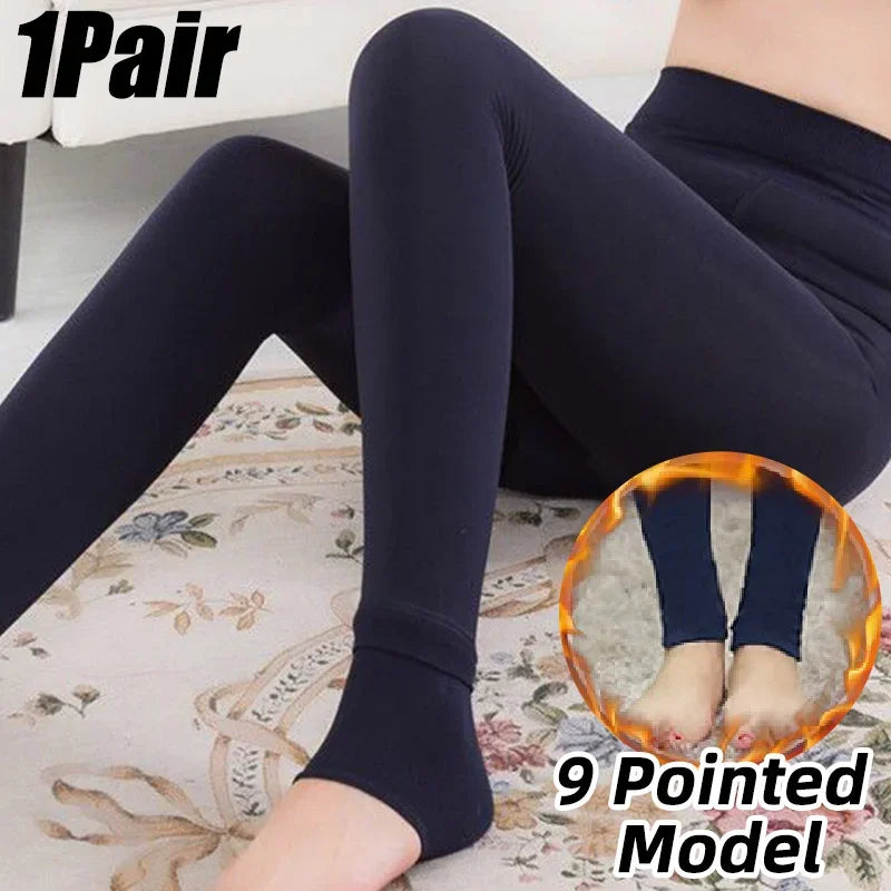 Vexaroa Women's Fleece-Lined Winter Thermal Leggings