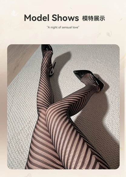 Vexaroa Fishnet Pantyhose – Hollow Out Mesh Party Tights