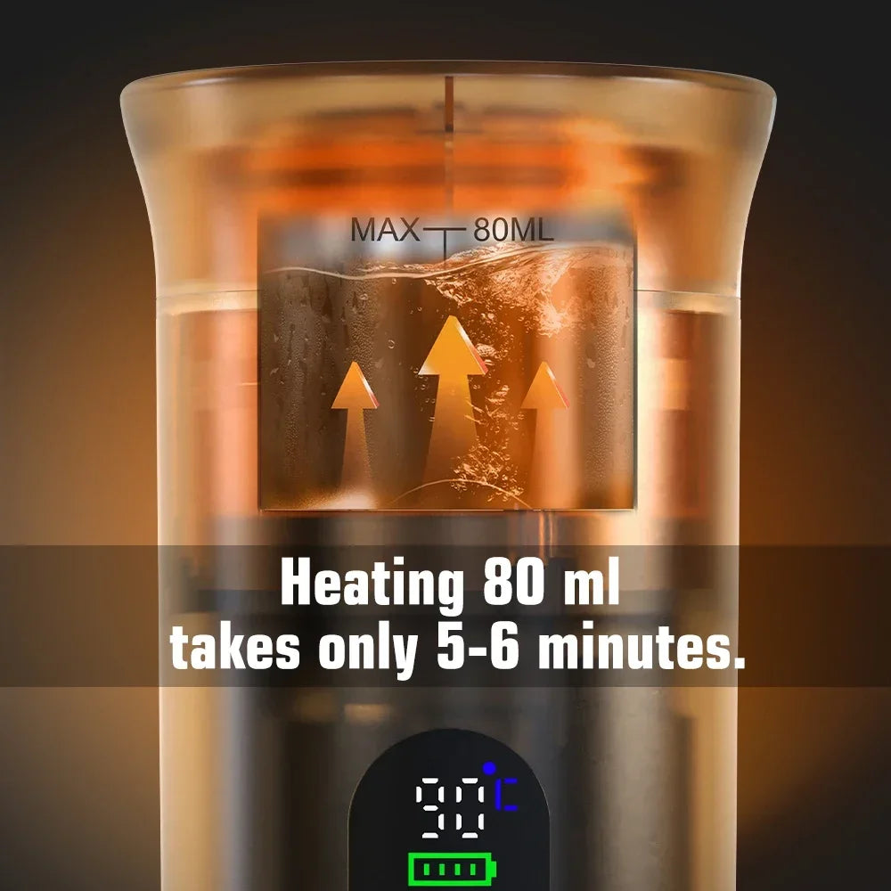 Vexaroa DENOKIN 3-in-1 Portable Espresso Coffee Maker