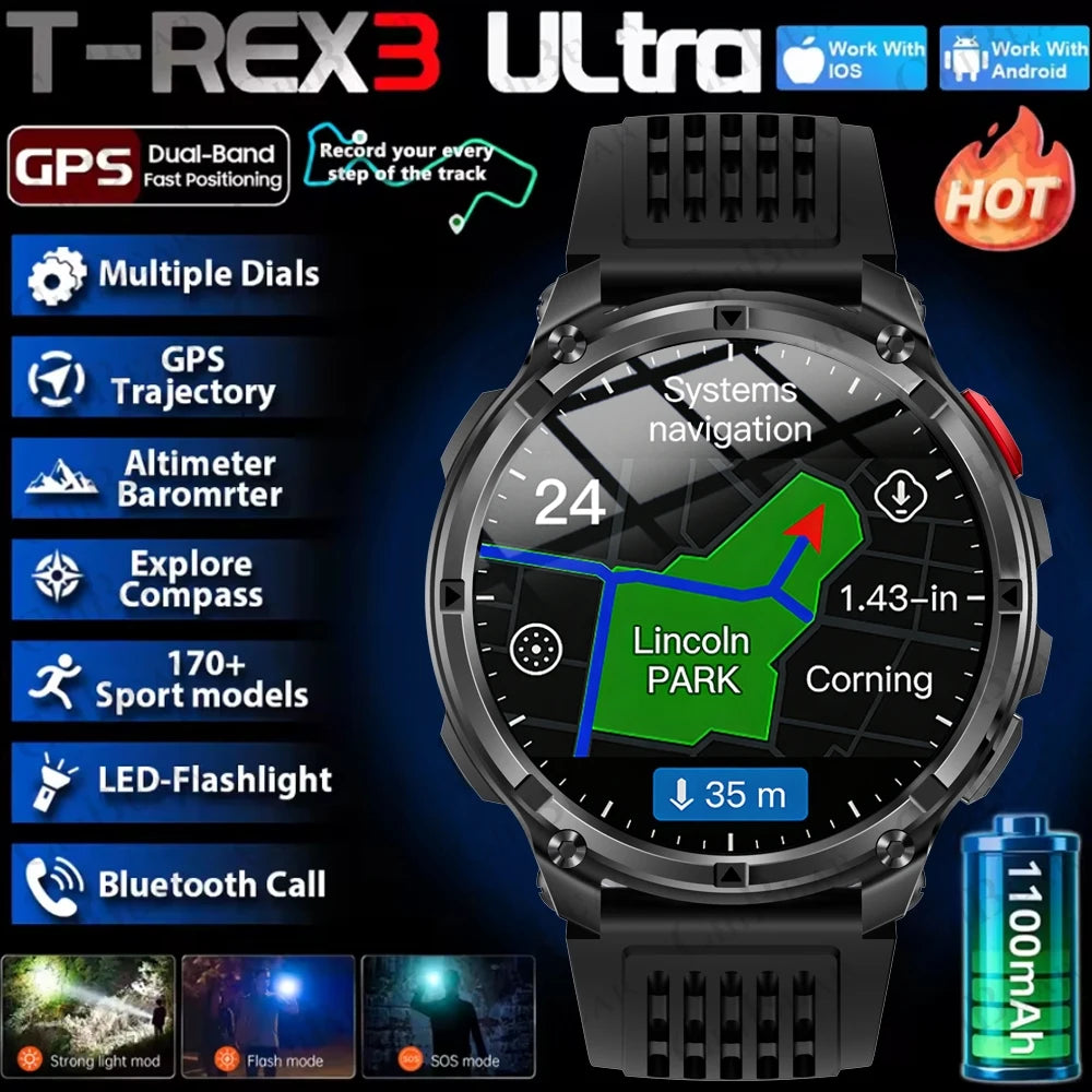 Vexaroa T-REX3 Pro GPS Sports Smartwatch — product image 1