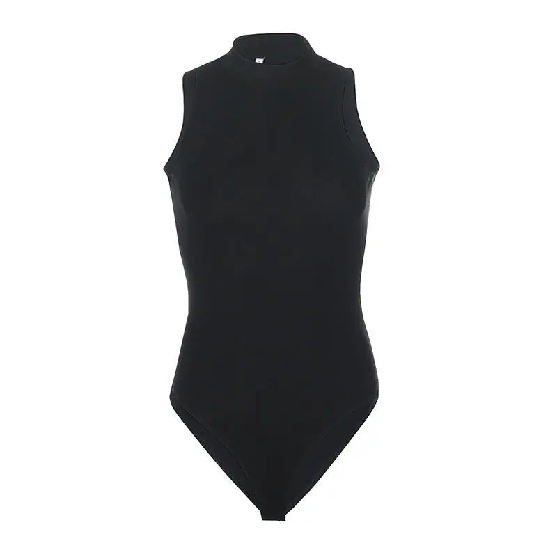 Vexaroa Gothic Sleeveless Bodycon Jumpsuit