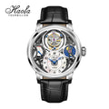 Tourbillon Moon Phase Skeleton Sapphire Watch | Vexaroa
