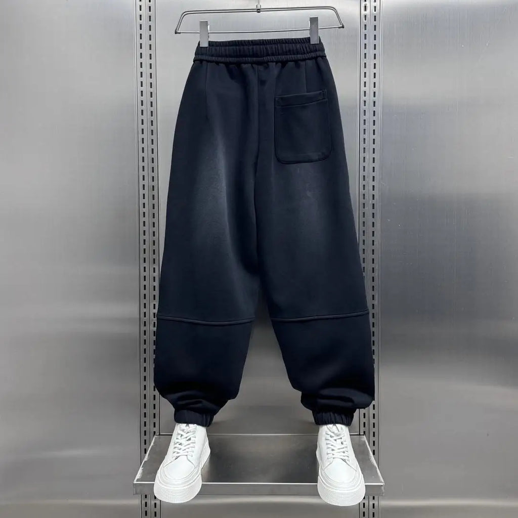 Vexaroa Men's Wide-Leg Streetwear Jogger Pants