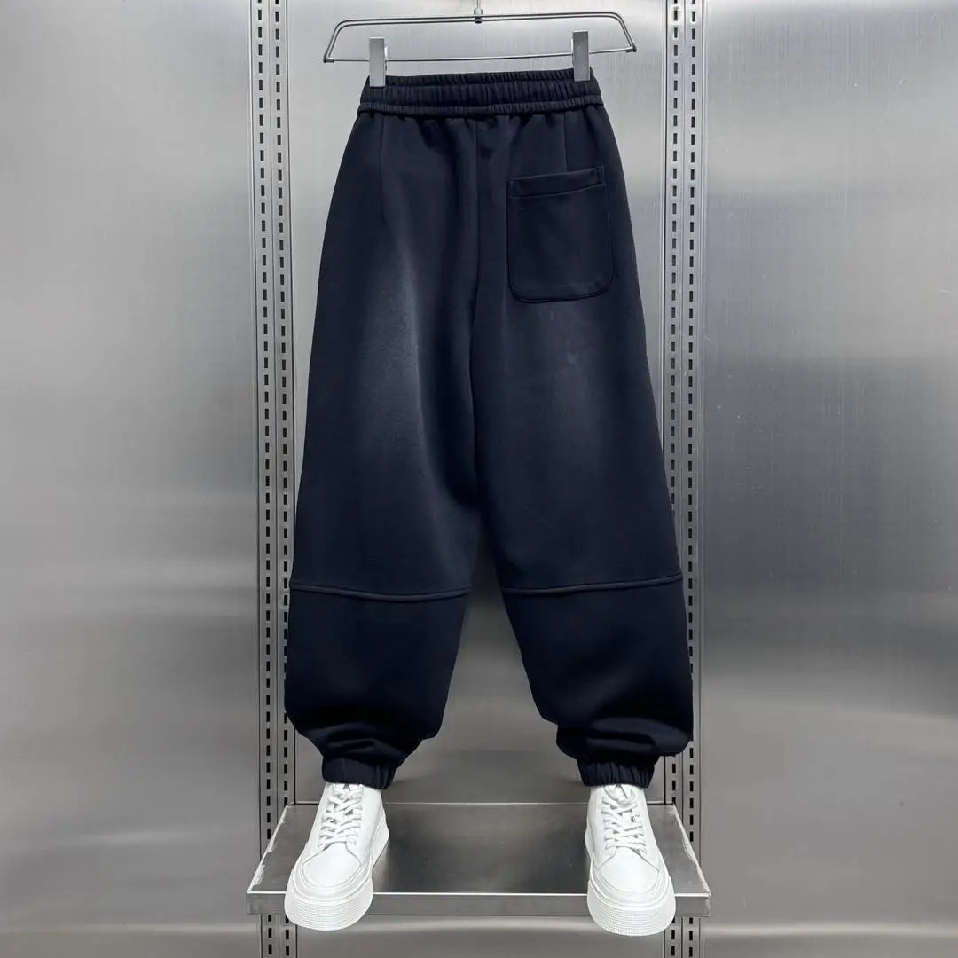 Vexaroa Men's Wide-Leg Streetwear Jogger Pants