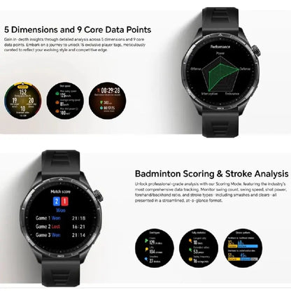 Honor Watch 6 Global Version Smart Sports Watch Heart Rate & ECG Monitoring, Bluetooth Calling, Compatible with Android/iOS 2026