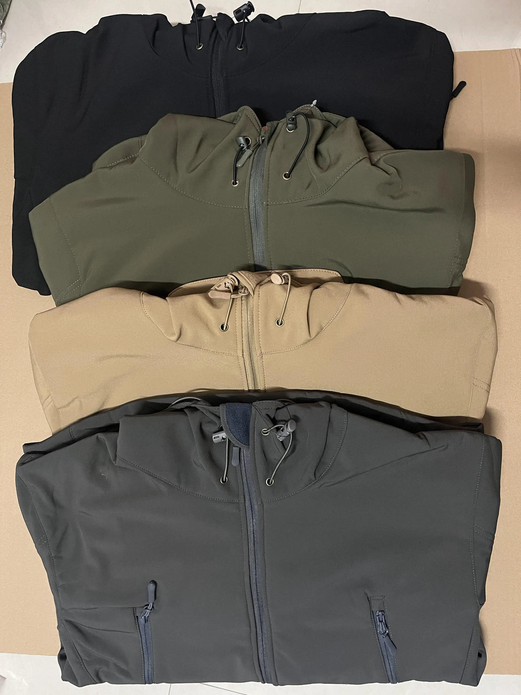 Vexaroa Men's SoftShell Fleece Jacket & Pants Windproof Set