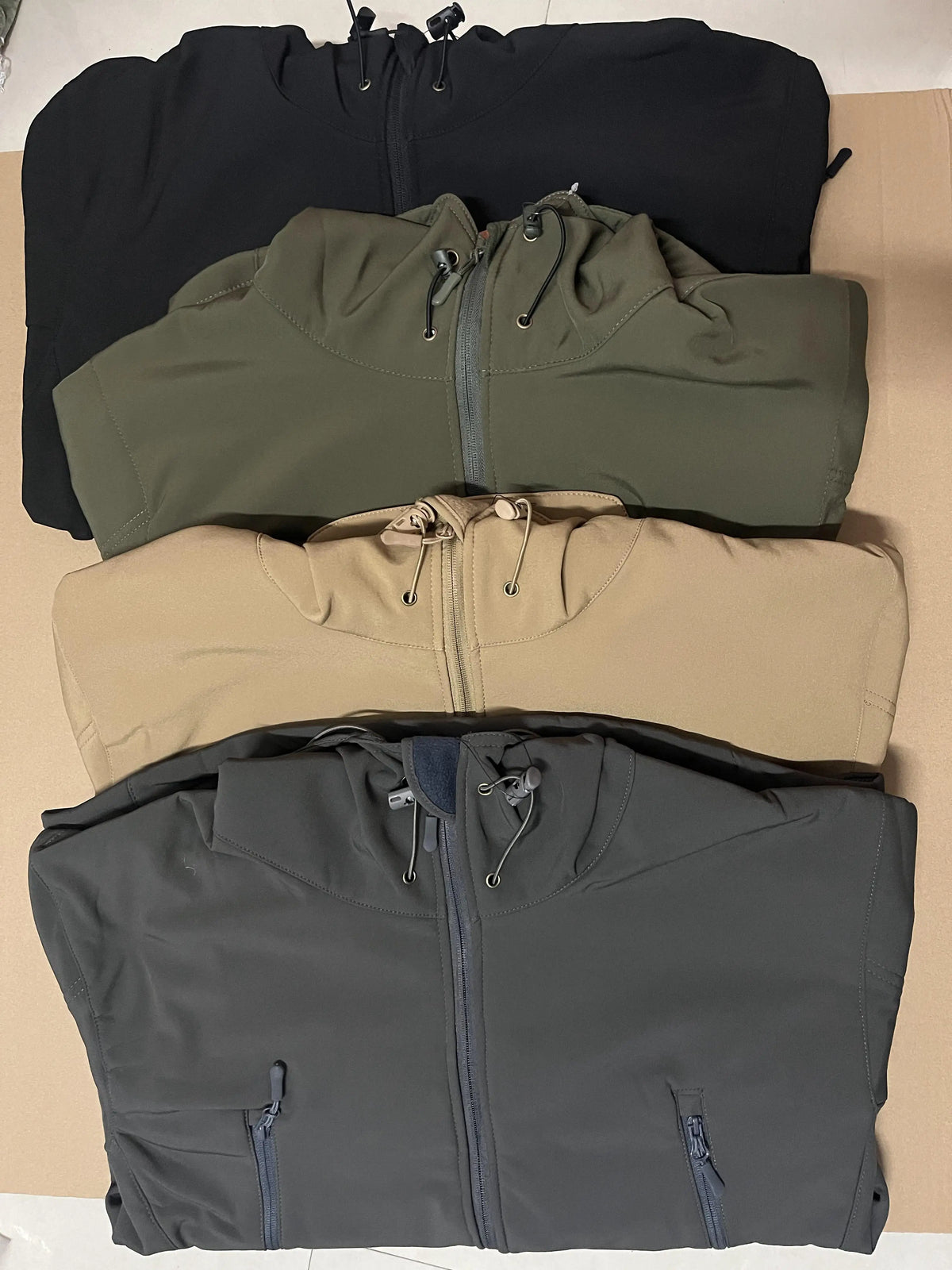 Vexaroa Men's SoftShell Fleece Jacket & Pants Windproof Set