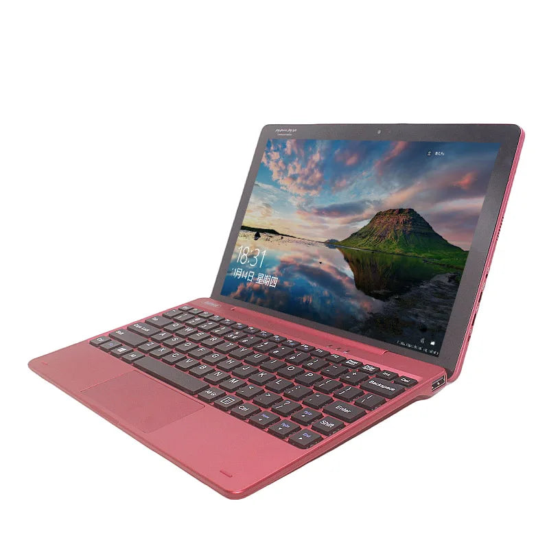64Bits 10.1“ Windows 10 Tablet PC 2GB DDR RAM 32GB ROM 1280 X 800 IPS Dual Camera With Detachable Keyboard