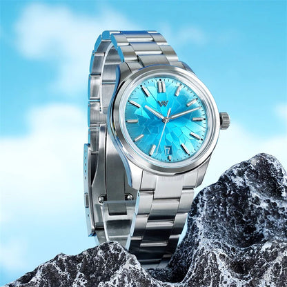 Vexaroa Automatic Men's Watch  Sapphire Glacier 100M Water Resistant