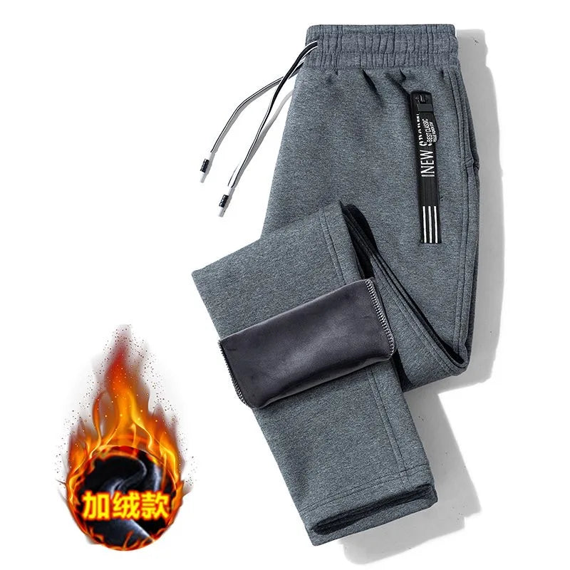 Vexaroa Men's Fleece-Lined Sports Pants, Plus Sizes