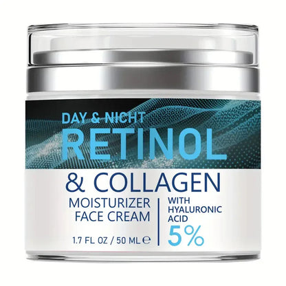 ENVISHA Face Skin Care Retinol Collagen Cream Fade Fine Lines Deep Hydration Moisturizing Skin Improve Dullness Brightening
