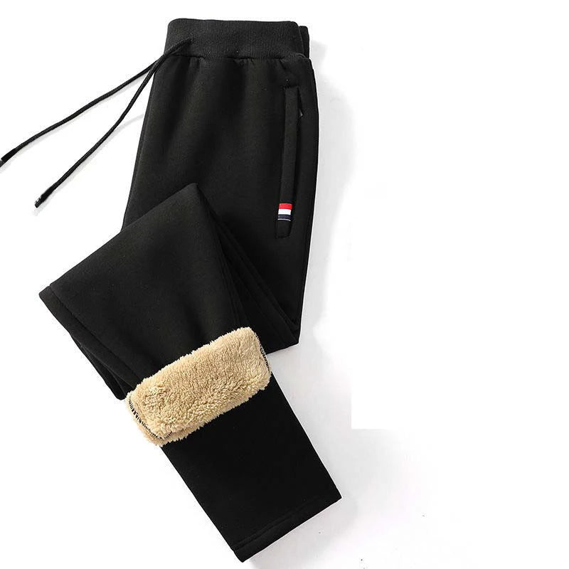 Vexaroa Men's Fleece-Lined Winter Jogger Pants