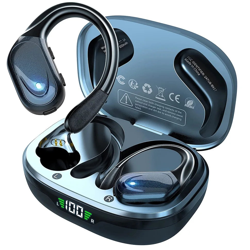 Vexaroa Bluetooth 5.3 wireless sports earphones with microphone