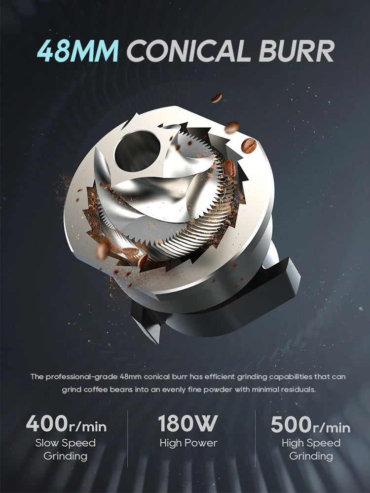 Vexaroa HiBREW G5 Electric Conical Burr Coffee Grinder