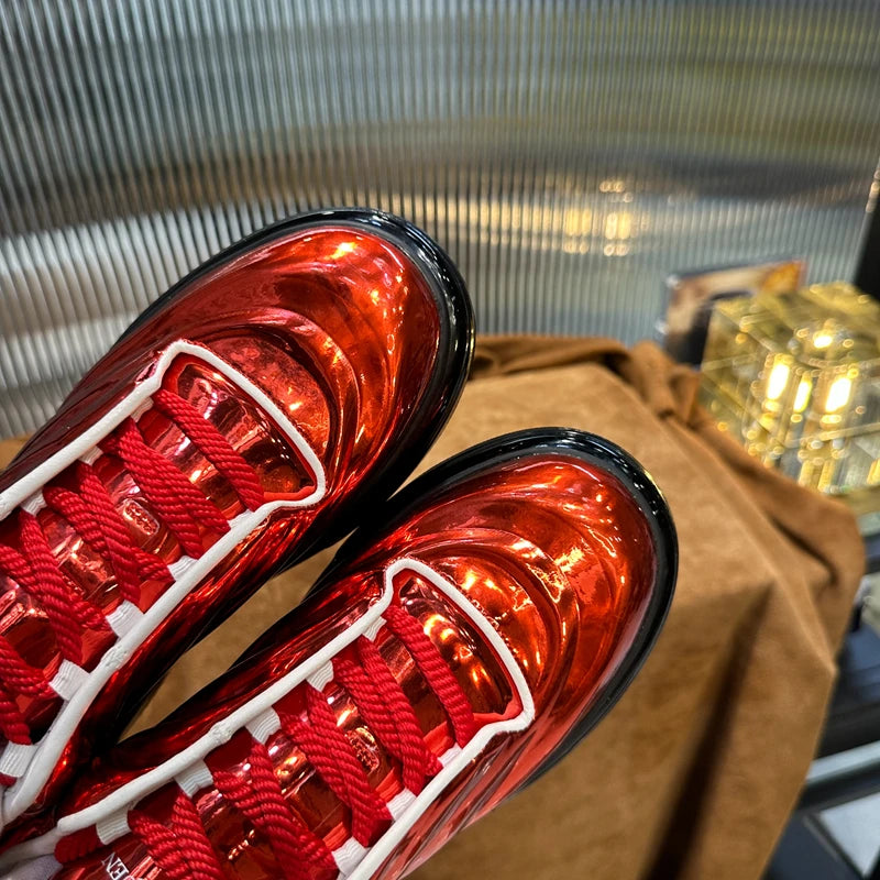 Handcrafted Leather Casual Sneakers Man Platform Trainers Unisex Originality Flat Loafers Men's Footwear