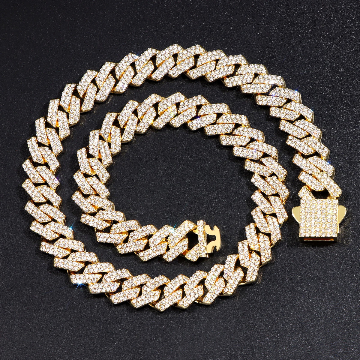 Vexaroa Iced-Out Cuban Link Necklace for Men and Women — Vexaroa product image 33