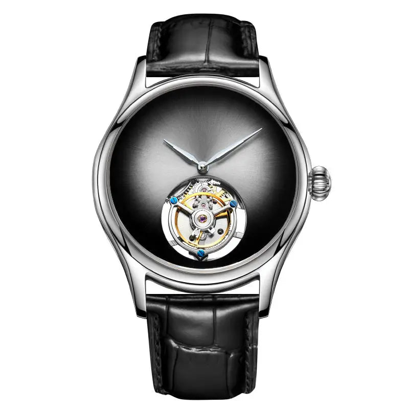 AESOP Top Brand Luxus-Uhr 100% authentisches Tourbillon Herrenuhrwerk mechanisch Saphirglas Skelettuhren für Herren