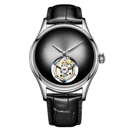 AESOP Top Brand Luxus-Uhr 100% authentisches Tourbillon Herrenuhrwerk mechanisch Saphirglas Skelettuhren für Herren