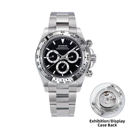 Vexaro Sugess Panda Diver Chronograph Ceramic Watch | Vexaro