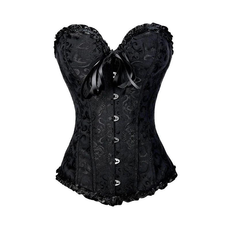 Vexaroa Floral Lace Corset & Body Shaper
