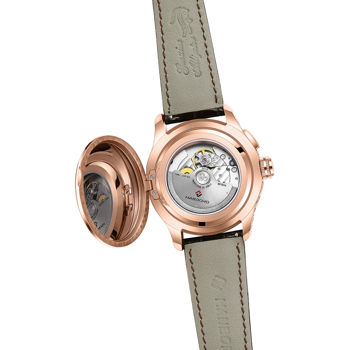 Vexaroa Men's 100M Automatic Alarm Watch with Sapphire