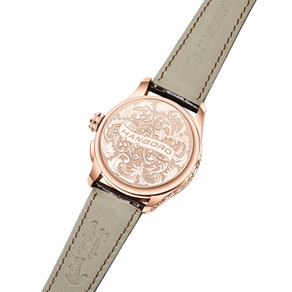 Vexaroa Men's 100M Automatic Alarm Watch with Sapphire