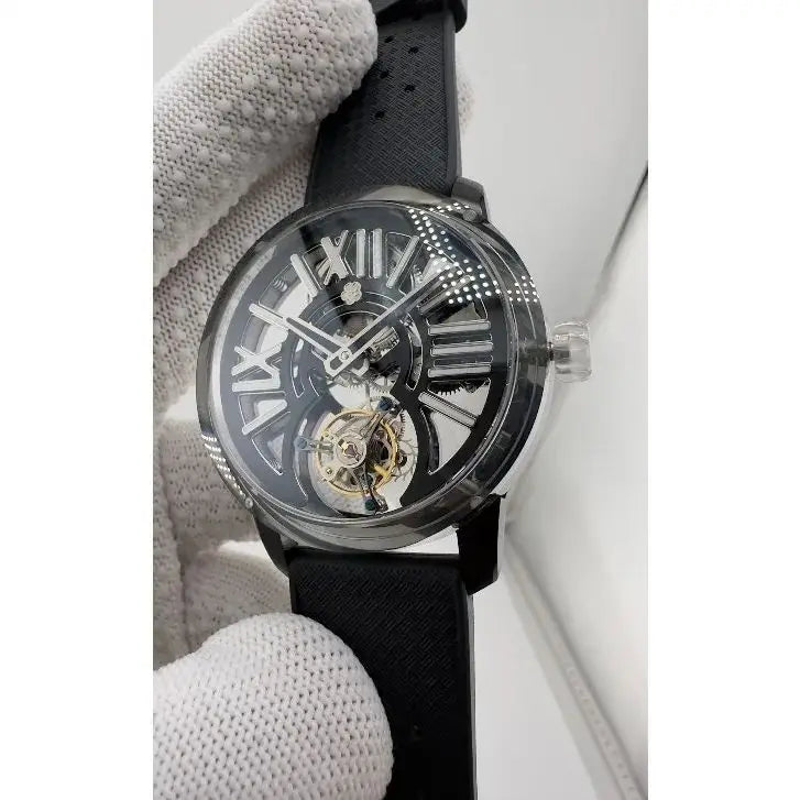 Vexaroa Cherry Blossom Mechanical Tourbillon Watch