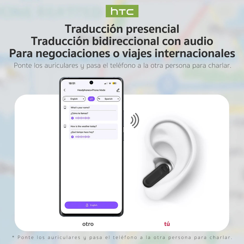 Vexaroa NE20 AI Translator Earbuds – Smart Touch LED, Bluetooth 6.0