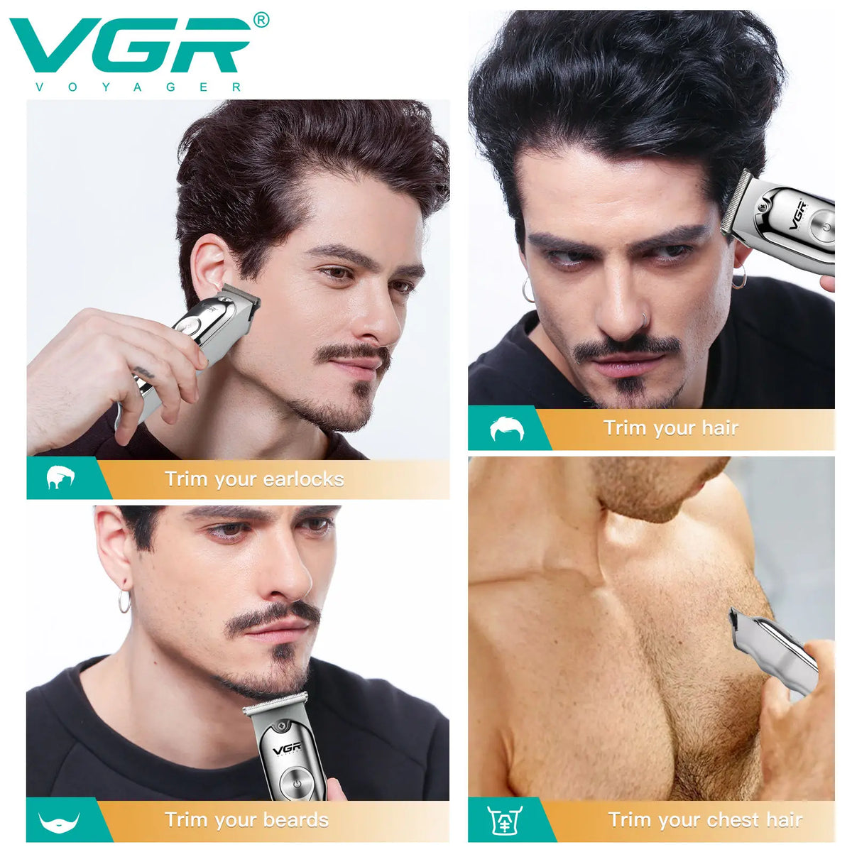 Vexaroa VGR V-071 T-Blade Cordless Hair Trimmer product image 4