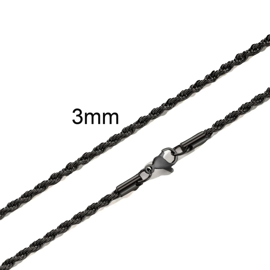 Vexaroa Gold-Tone Twisted Rope Chain Necklace — Vexaroa product image 80
