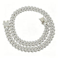 Vexaroa 14mm Iced-Out Cuban Chain Necklace — Vexaroa product image 14