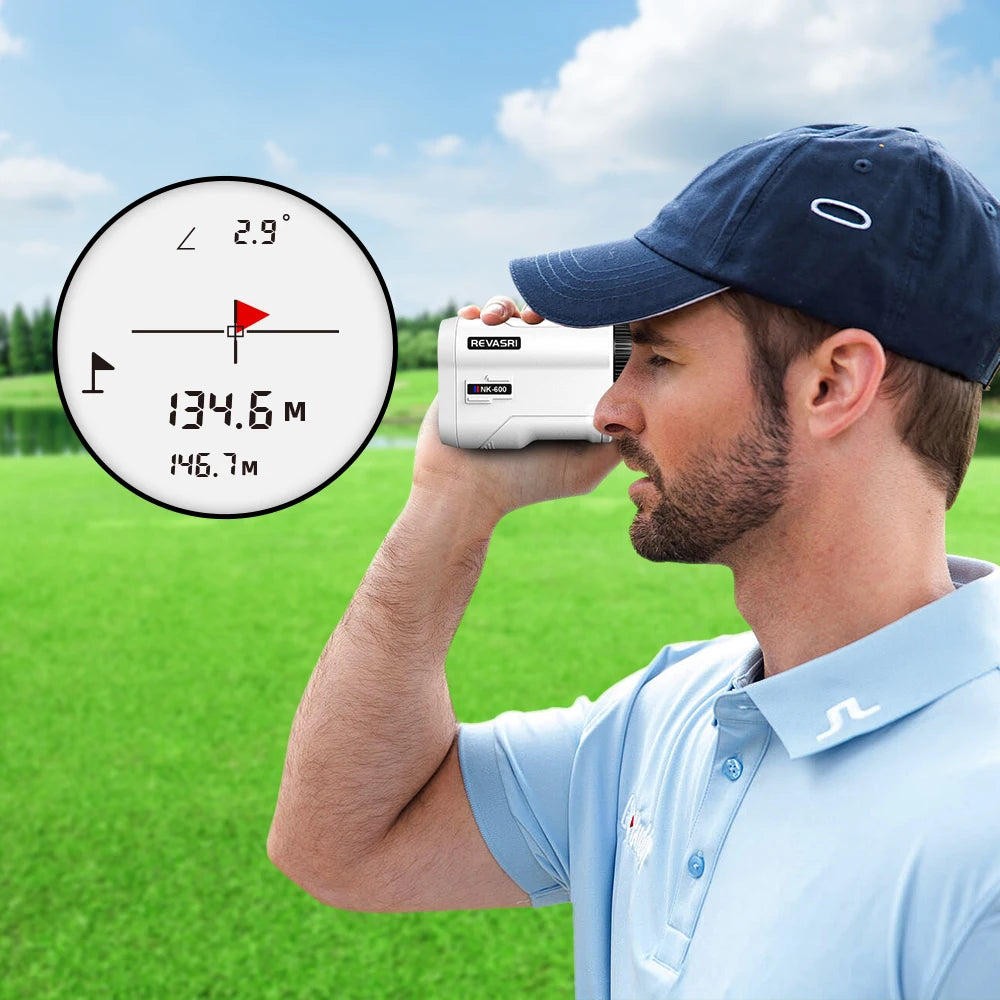 Vexaroa Golf Laser Rangefinder 1000M USB-C 6X