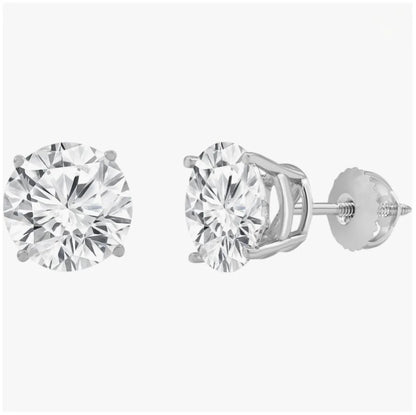 Vexaroa 14K Gold Lab-Grown Diamond Four-Prong Studs