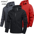 Vexaroa Men's Waterproof Hooded Outdoor Rain Jacket
