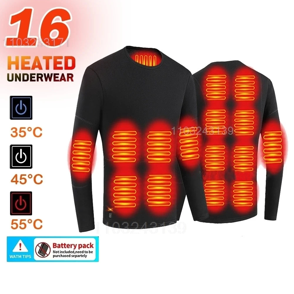 Vexaroa 52-Zone Heated Thermal Underwear