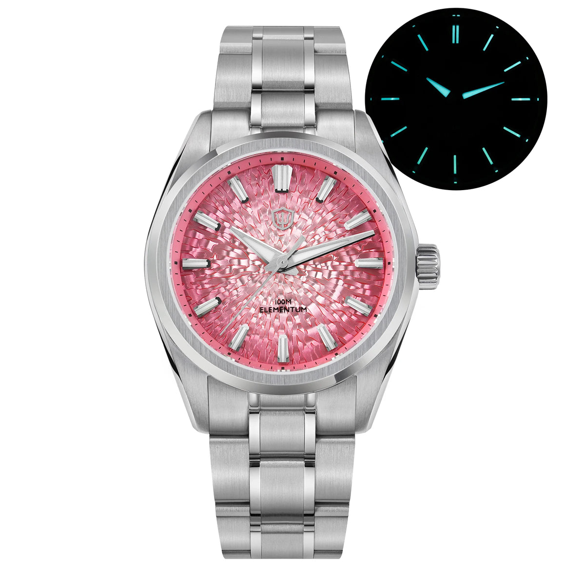 Vexaroa Ice Crack Dial 38mm Men's Watch – Sapphire Quartz