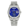 Vexaroa Men's Swiss Automatic Diamond Watch | Date & Week