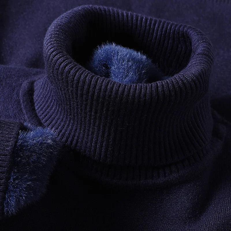 Vexaroa Men's Anti-Pilling Turtleneck Sweater — product image 4