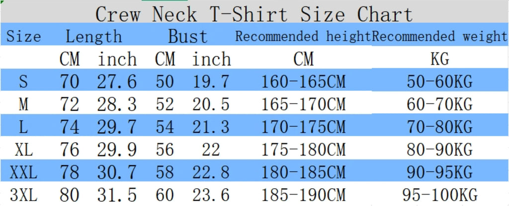 Vexaroa Men's Korean Style Crew Neck Short Sleeve Summer T-Shirt