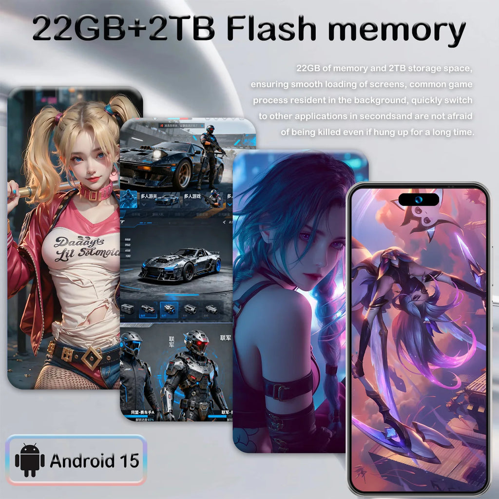 Vexaroa i17 Pro Max 5G Smartphone 4G Dual SIM 8000mAh 2026
