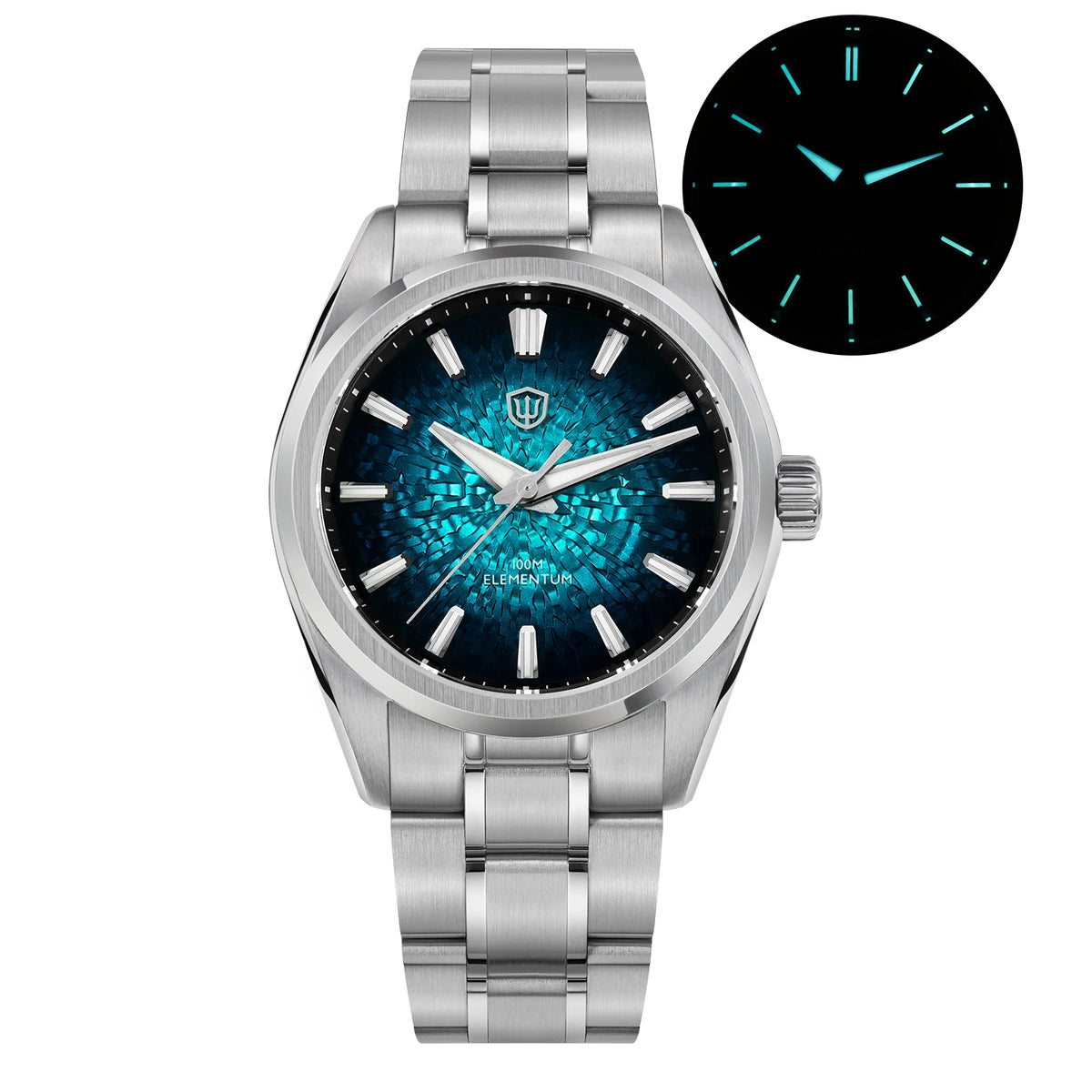 Vexaroa Ice Crack Dial 38mm Men's Watch – Sapphire Quartz